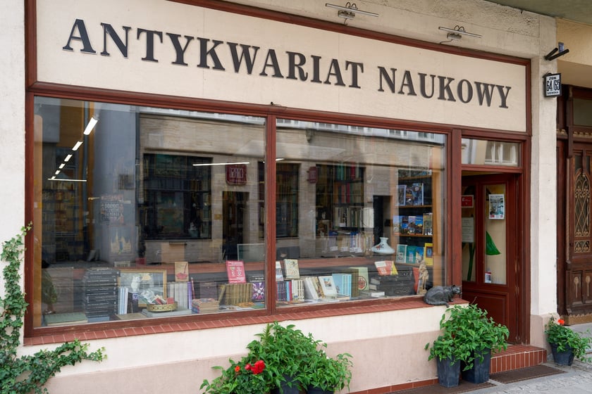 Antykwariat naukowy przy ul. Szewskiej