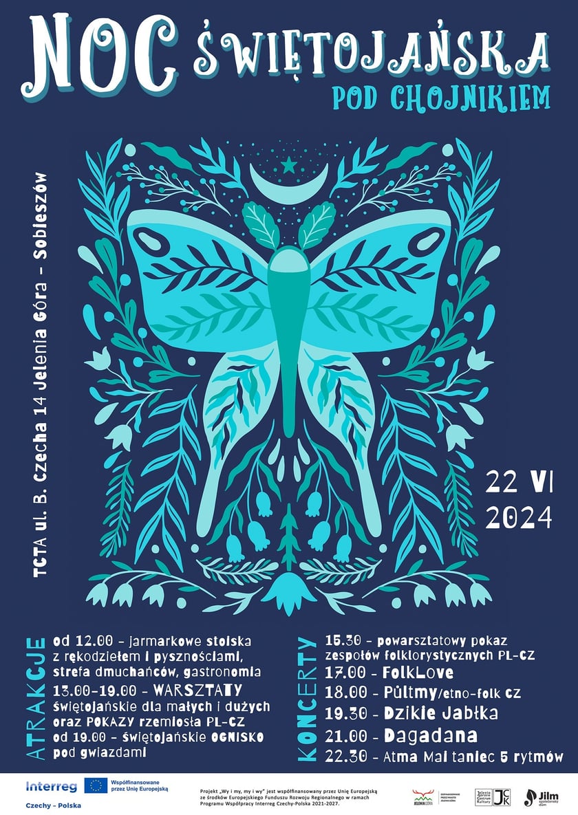 Program Nocy Świętojańskiej w Jeleniej Górze