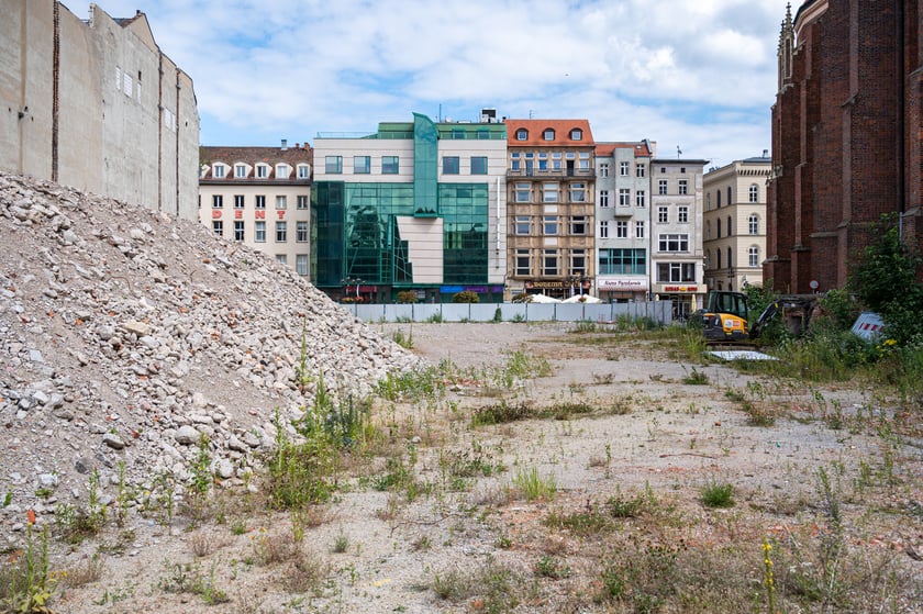 Działka, na której stał Solpol, 24 czerwca 2024