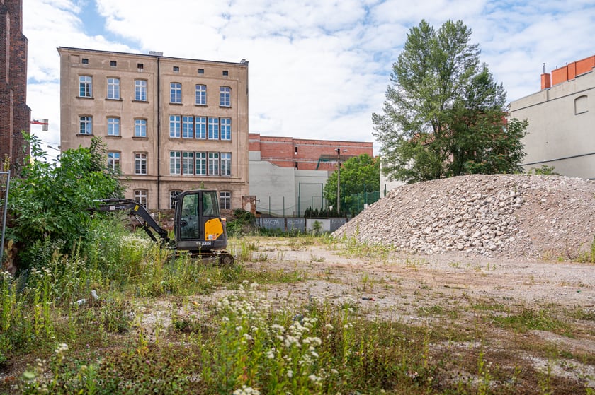 Działka, na której stał Solpol, 24 czerwca 2024