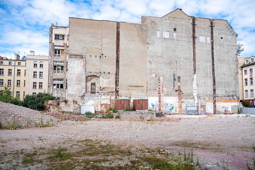 Działka, na której stał Solpol, 24 czerwca 2024