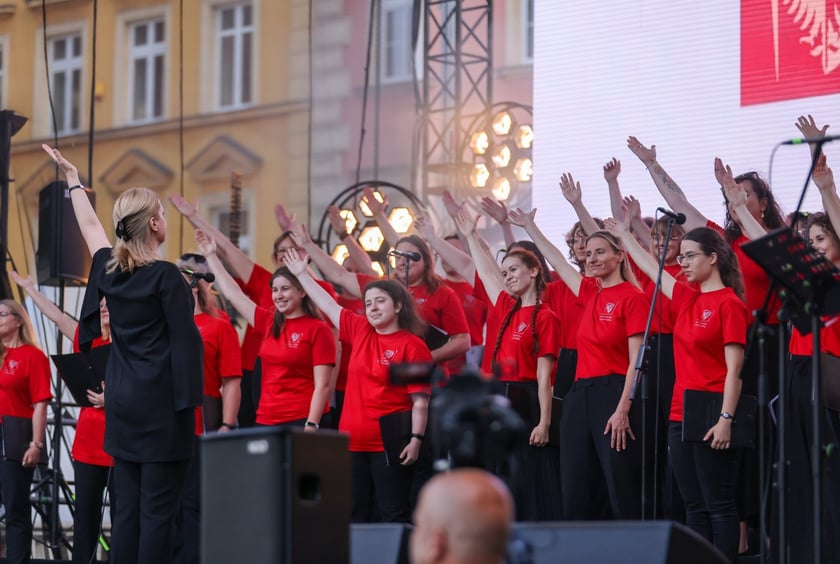 Koncert akademickich ch&oacute;r&oacute;w "Harmonia Miasta" 24 czerwca 2024 r.