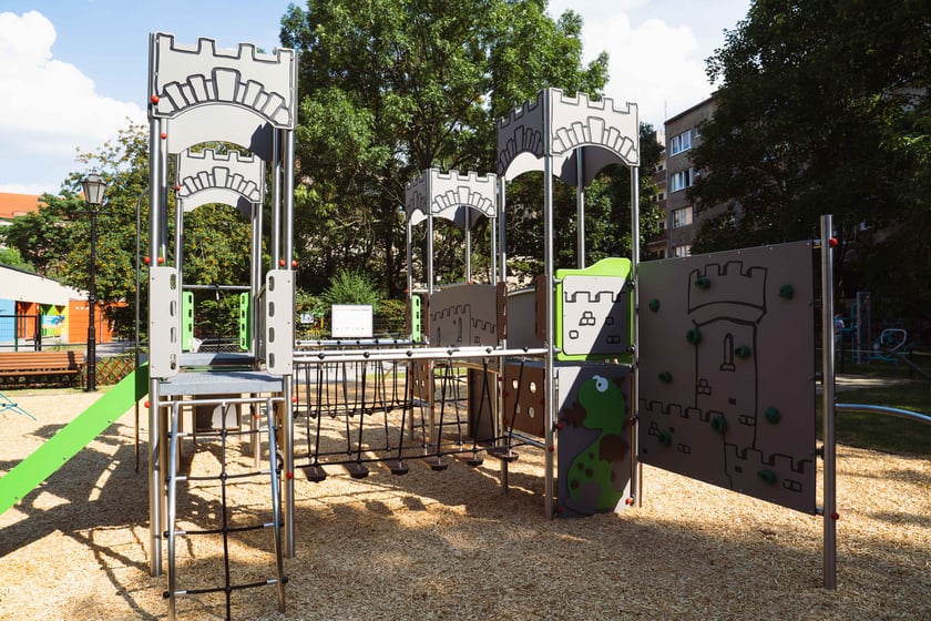 Nowy plac zabaw w centrum Wrocławia