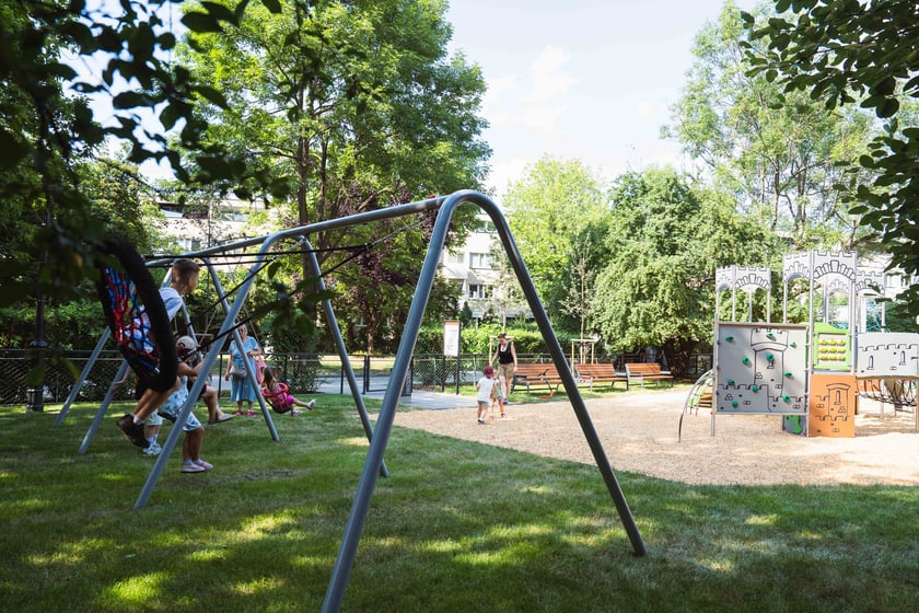 Nowy plac zabaw w centrum Wrocławia
