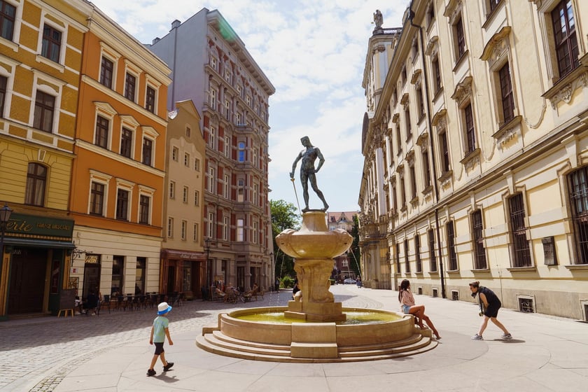 Fontanna &bdquo;Szermierz&rdquo;