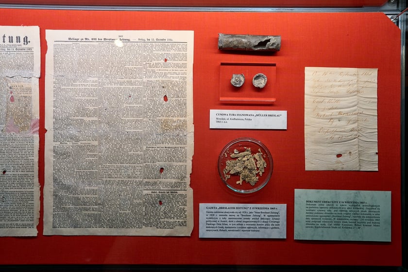 Kapsuła czasu w Muzeum Archeologicznym