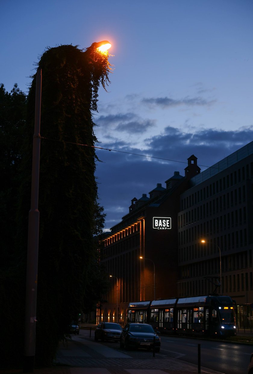 Upiorna latarnia we Wrocławiu - zdjęcia po zmroku