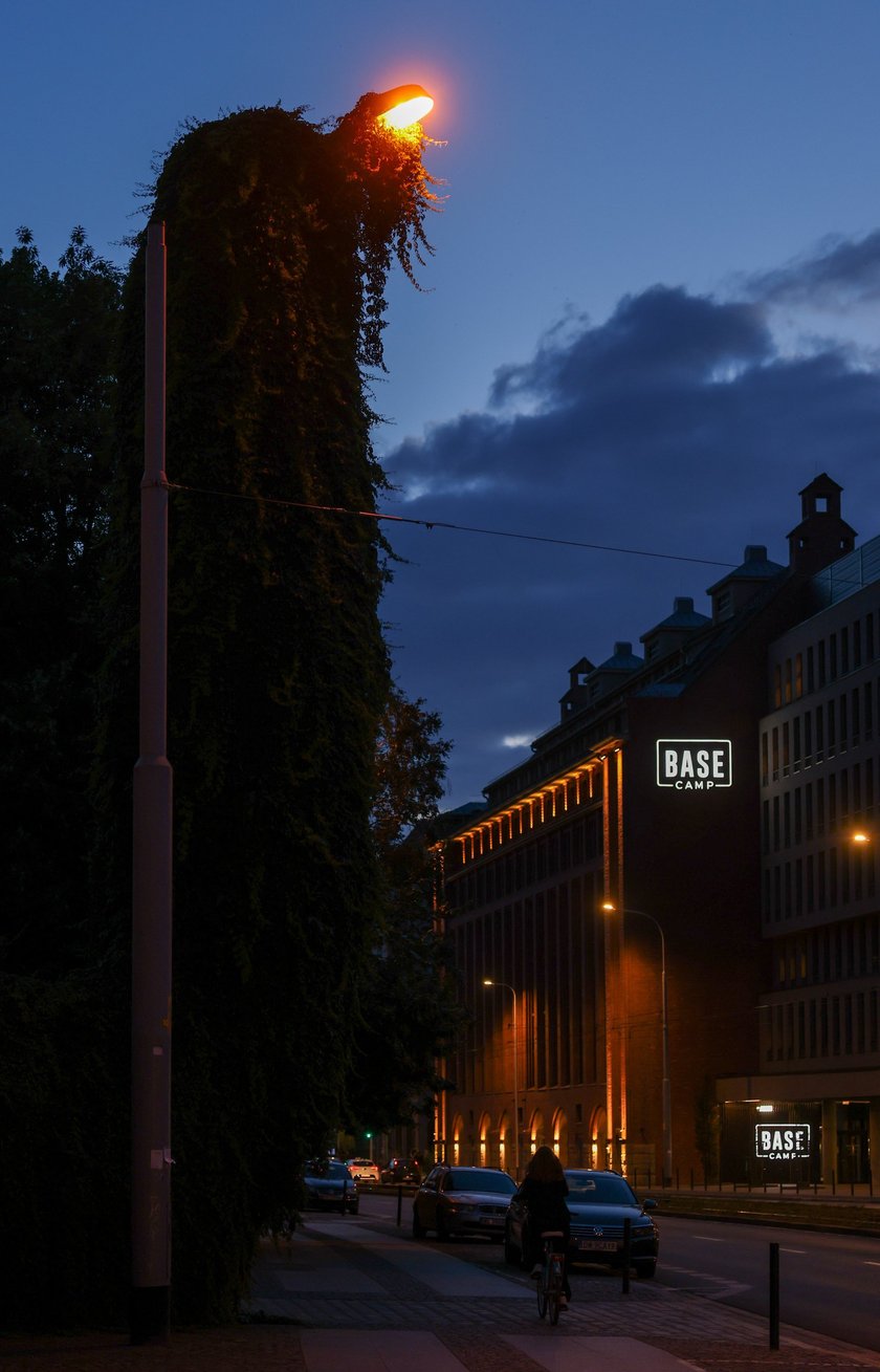 Upiorna latarnia we Wrocławiu - zdjęcia po zmroku