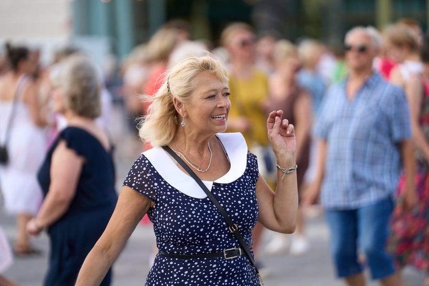 Potańcówka plac Wolności, 6 lipca 2024 r.