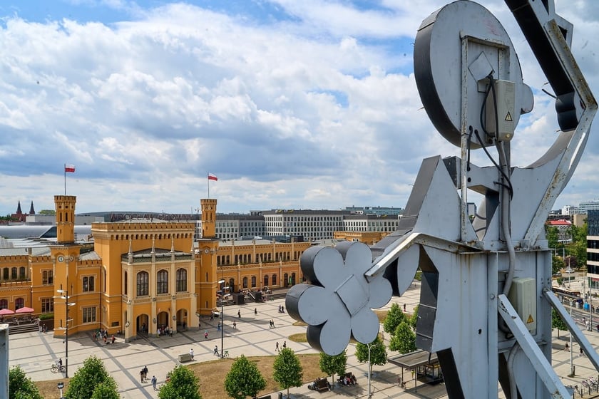 Widok na Dworzec Główny