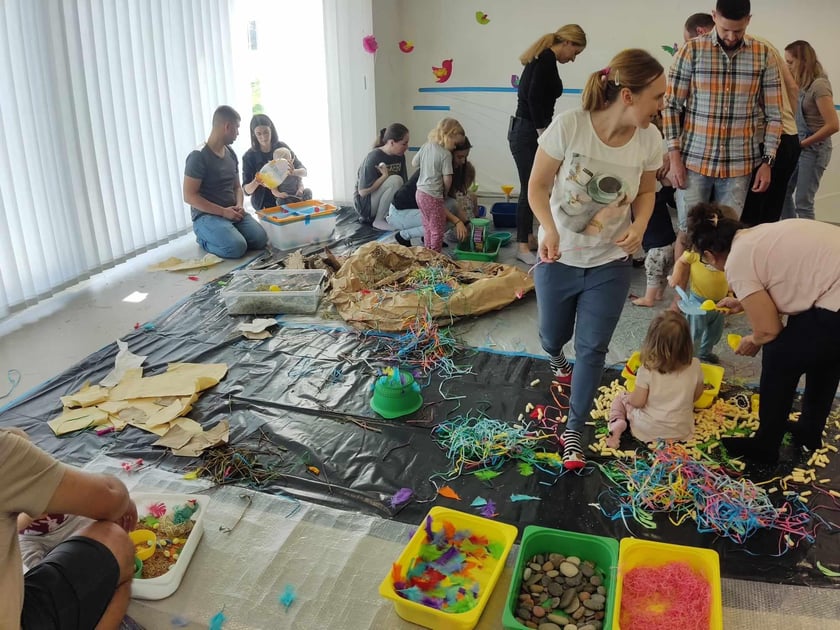 Zajęcia sensoplastyczne z elementami muzyki