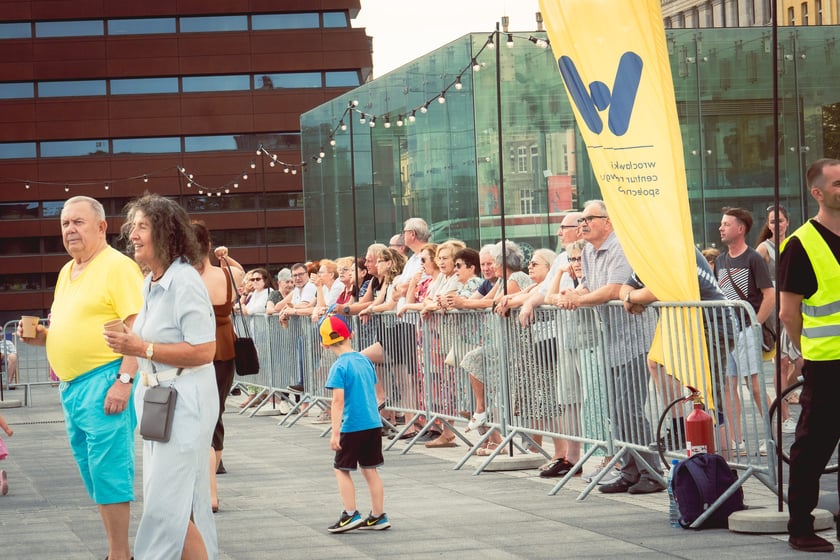 Potańcówka na pl. Wolności we Wrocławiu 20.07.2024