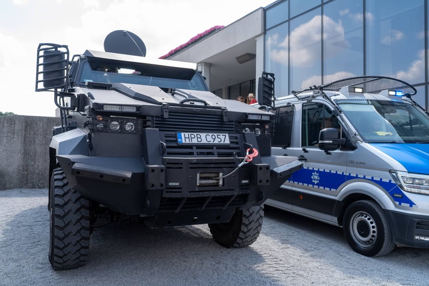 Piknik policyjny na Pergoli