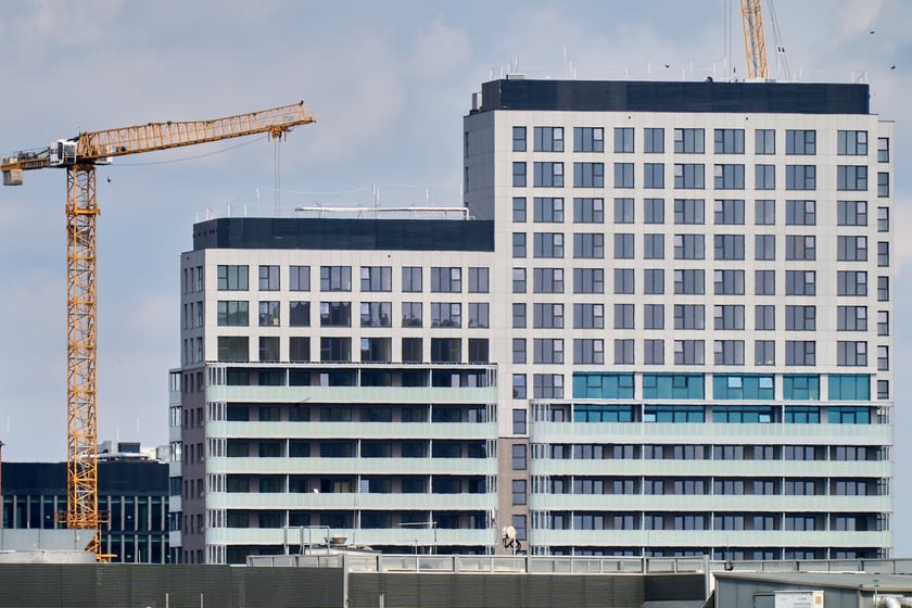 Panorama Wrocławia ze szczytu kamienicy na pl. Solnym