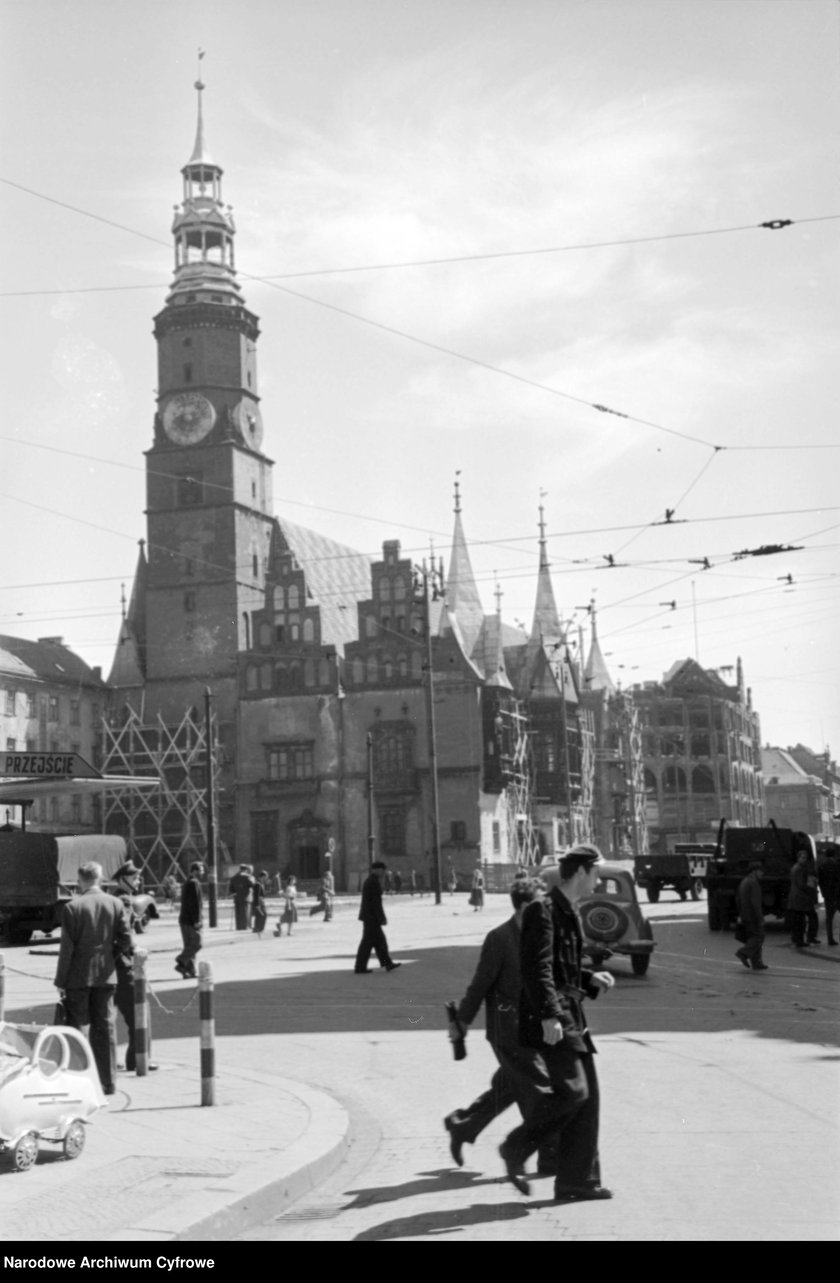 Wrocław w 1950 roku