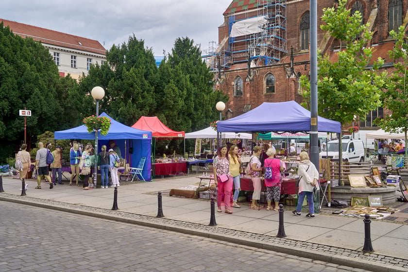 Pchli targ przy Szewskiej, Wrocław 25.07.2024