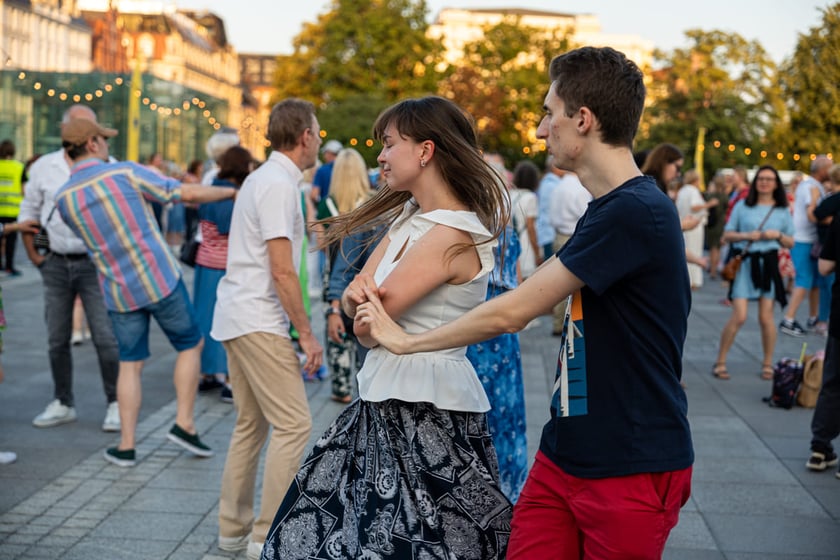 Wrocławska Potańcówka na placu Wolności, sobota 3 sierpnia 2024