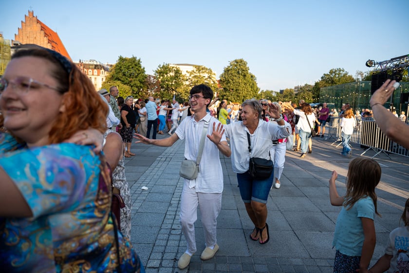 Wrocławska Potańcówka na placu Wolności, sobota 3 sierpnia 2024