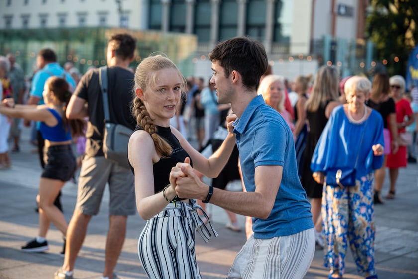 Wrocławska Potańcówka na placu Wolności, sobota 3 sierpnia 2024