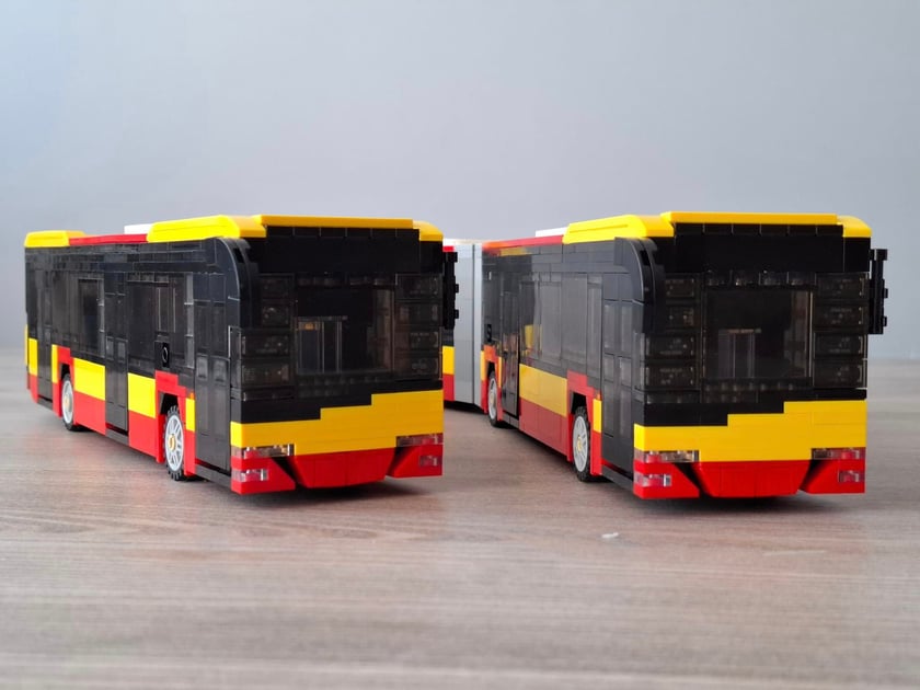 Mateusz buduje - prace Mateusza Wawrowskiego z klocków Lego