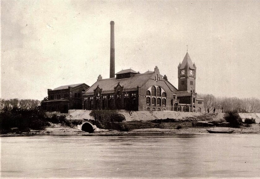 przepompownia Stary Port, początek XX wieku&nbsp;