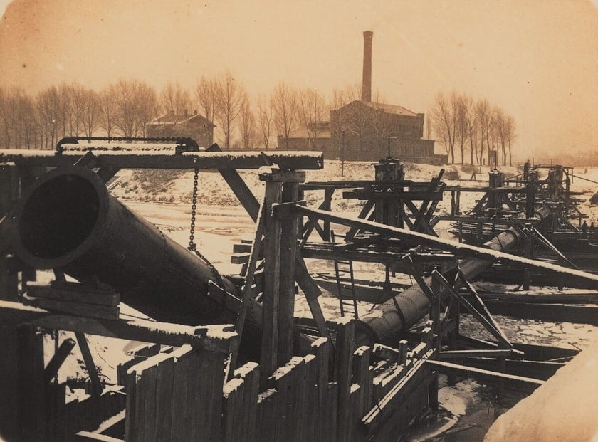 przepompownia Stary Port, początek XX wieku&nbsp;