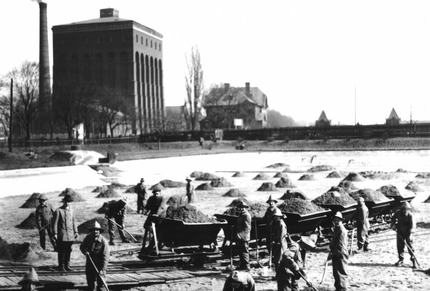 wymiana złoża piaskowego filtra powolnego