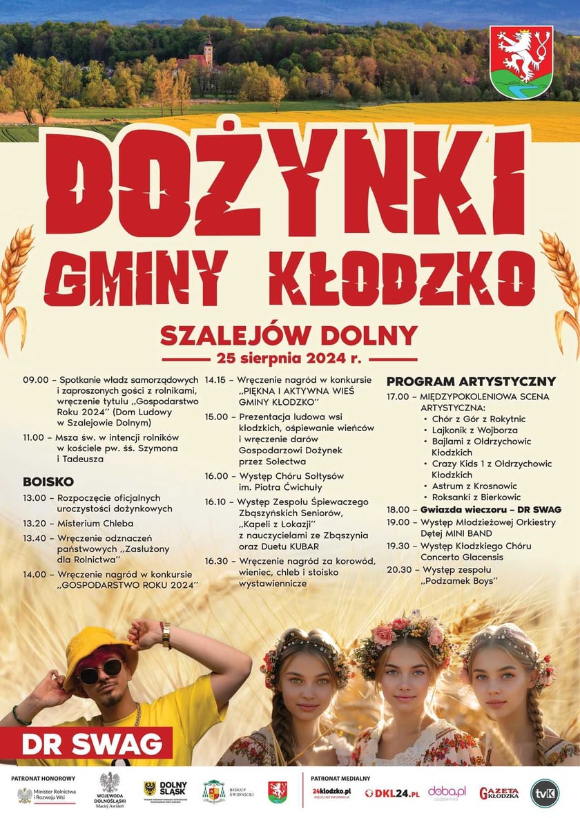 Dożynki Gminy Kłodzko w SZalejowie Dolnym