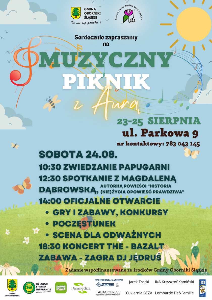 Piknik w Obornikach Śląskich