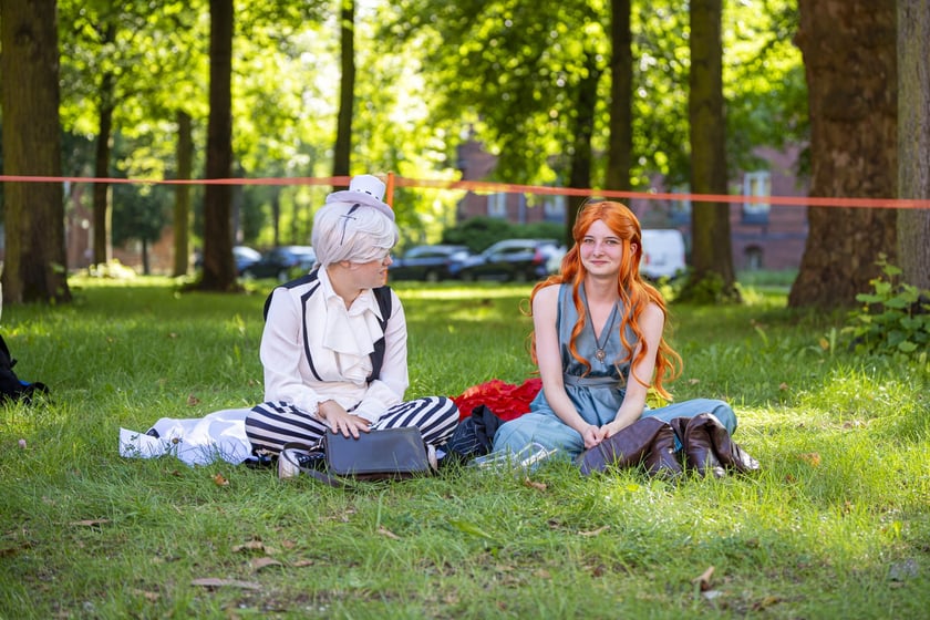 Dni Fantastyki 2024 - przebrani uczestnicy