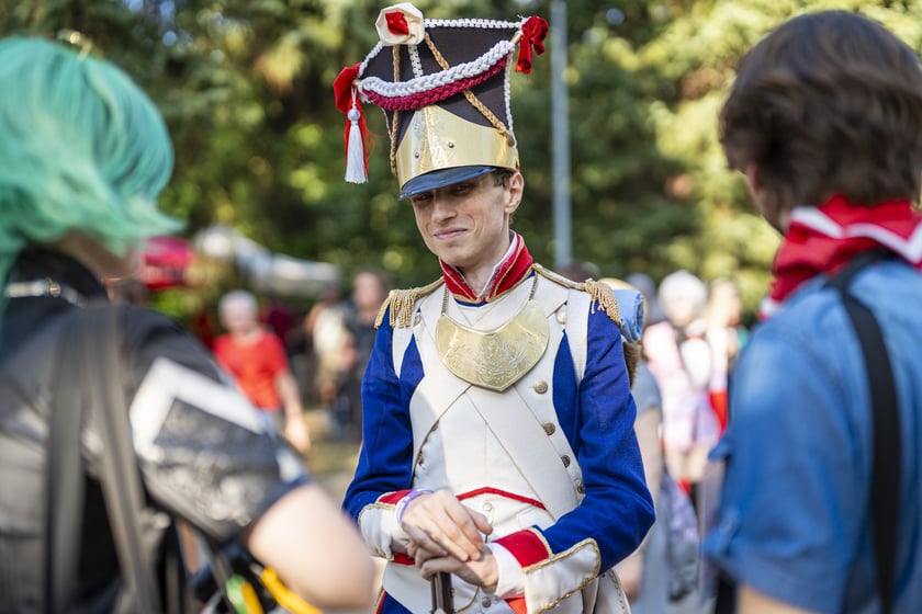 Dni Fantastyki 2024 - przebrani uczestnicy