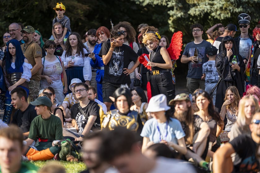 Dni Fantastyki 2024 - przebrani uczestnicy