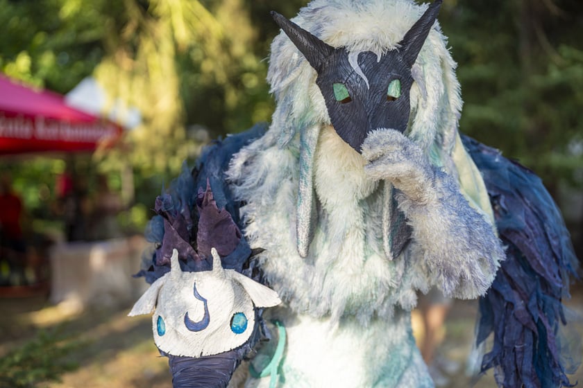 Dni Fantastyki 2024 - przebrani uczestnicy