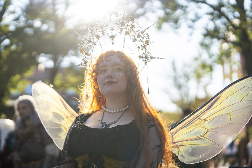 Dni Fantastyki 2024 - przebrani uczestnicy