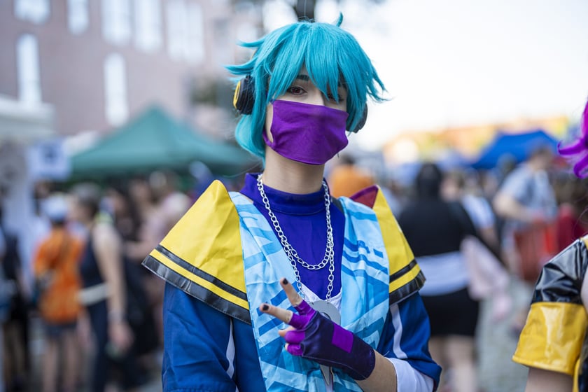 Dni Fantastyki 2024 - przebrani uczestnicy