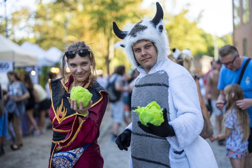 Dni Fantastyki 2024 - przebrani uczestnicy