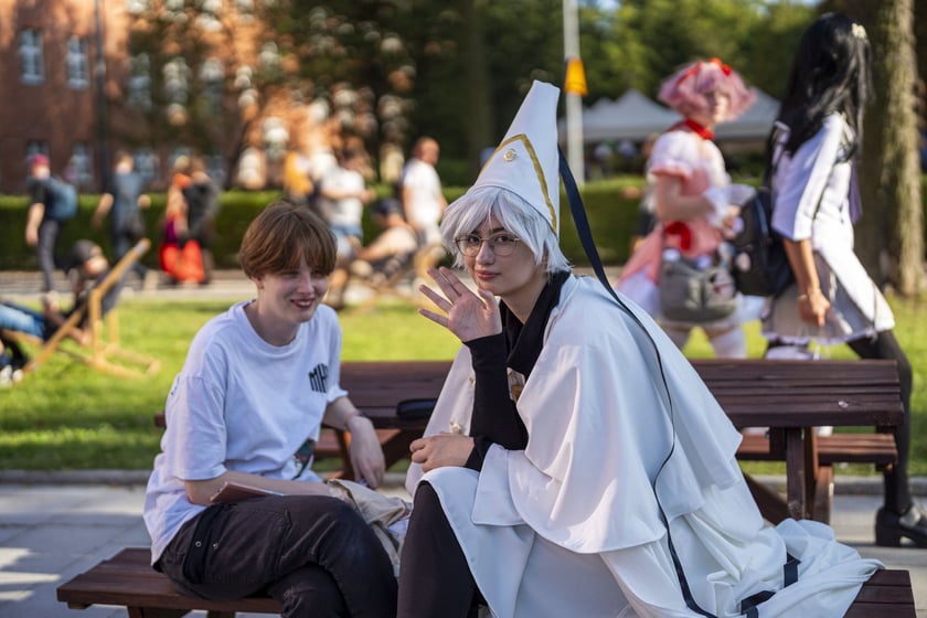 Dni Fantastyki 2024 - przebrani uczestnicy