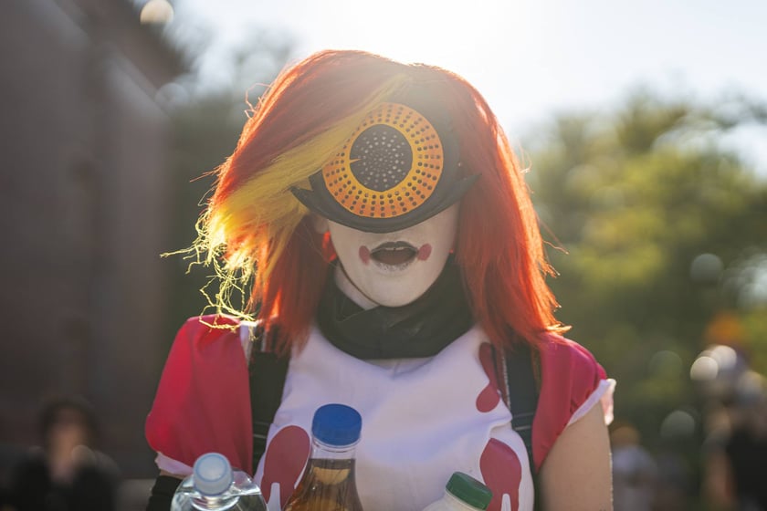 Dni Fantastyki 2024 - przebrani uczestnicy