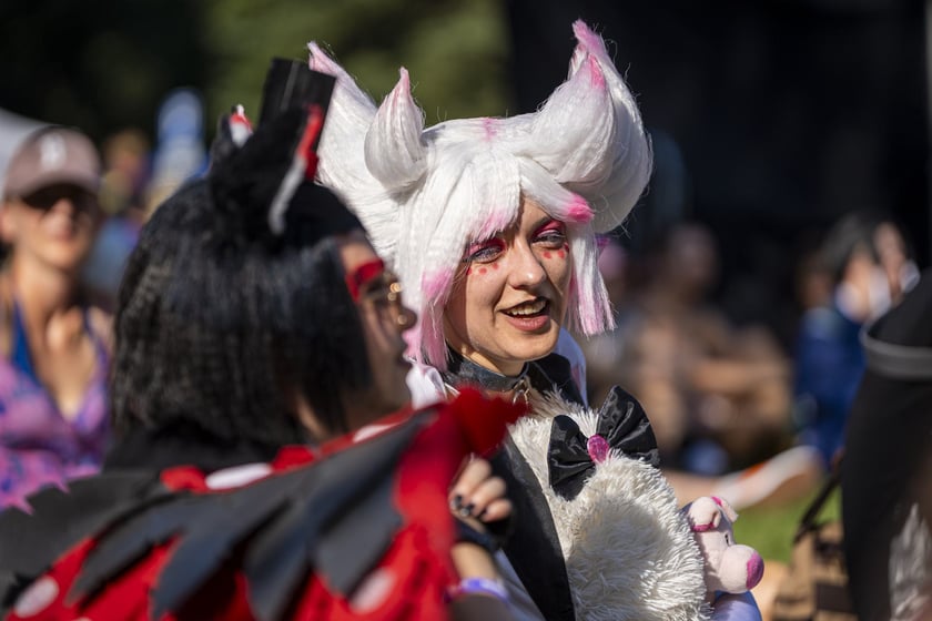 Dni Fantastyki 2024 - przebrani uczestnicy