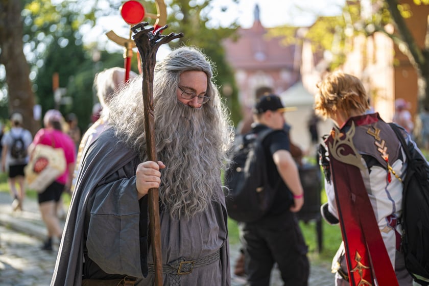 Dni Fantastyki 2024 - przebrani uczestnicy