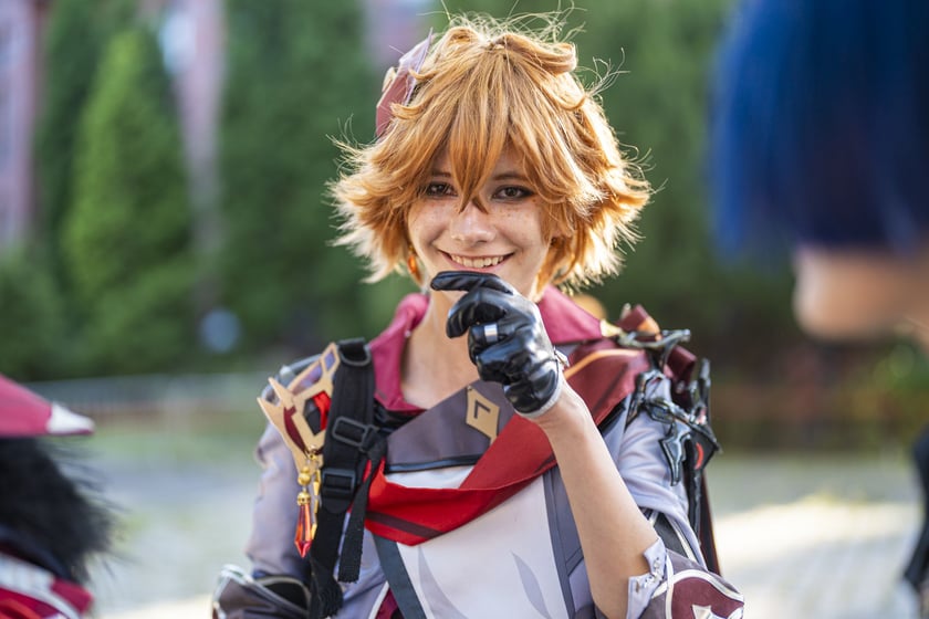 Dni Fantastyki 2024 - przebrani uczestnicy