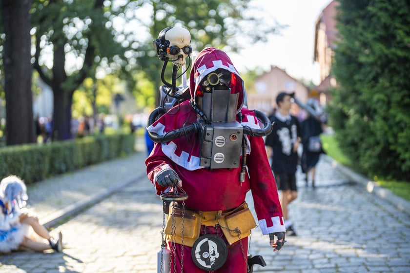 Dni Fantastyki 2024 - przebrani uczestnicy