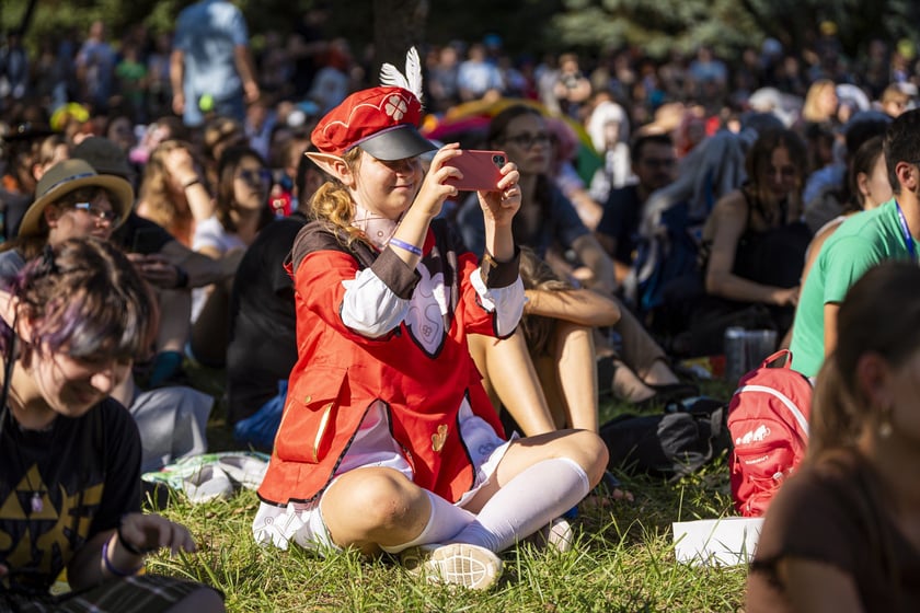 Dni Fantastyki 2024 - przebrani uczestnicy