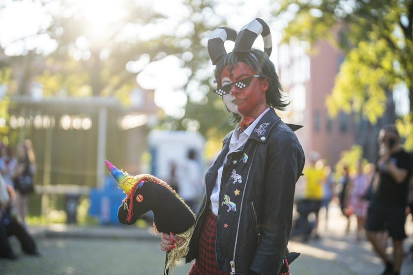 Dni Fantastyki 2024 - przebrani uczestnicy