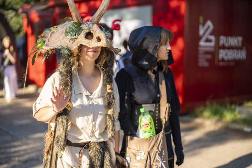 Dni Fantastyki 2024 - przebrani uczestnicy