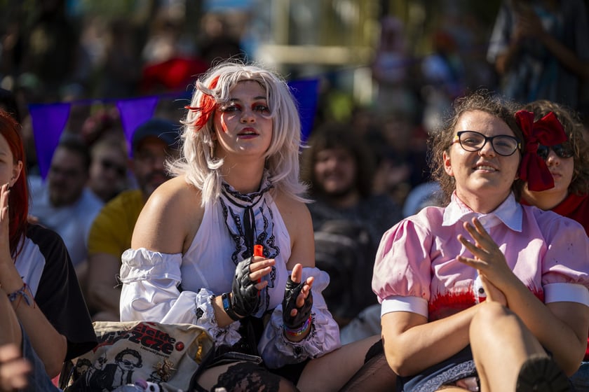 Dni Fantastyki 2024 - przebrani uczestnicy