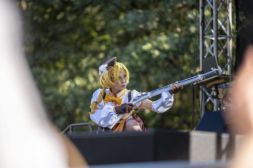 Dni Fantastyki 2024 - przebrani uczestnicy