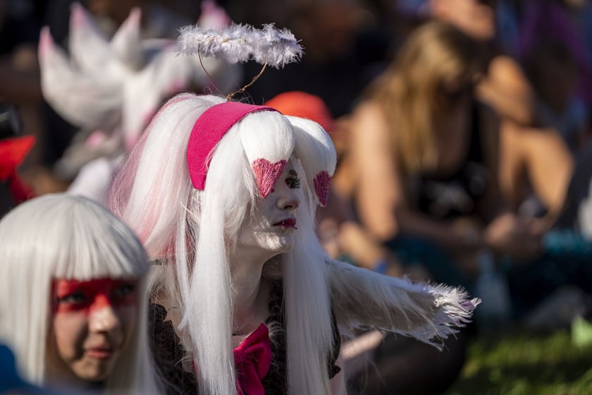 Dni Fantastyki 2024 - przebrani uczestnicy