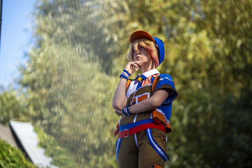 Dni Fantastyki 2024 - przebrani uczestnicy