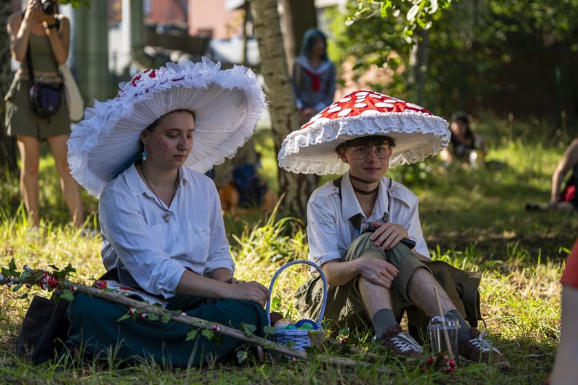 Dni Fantastyki 2024 - przebrani uczestnicy